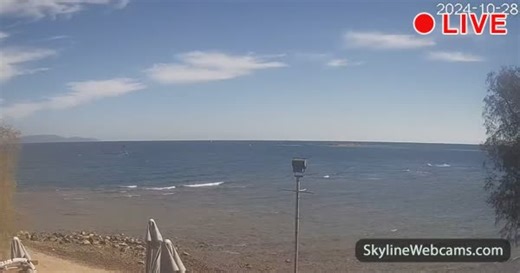 【LIVE】 Live Cam Artemis Beach - Greece | SkylineWebcams