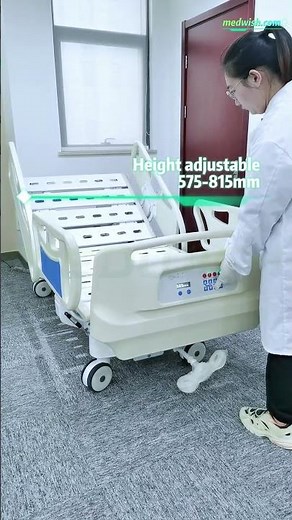 How to adjust a 5-Function Hospital Bed?