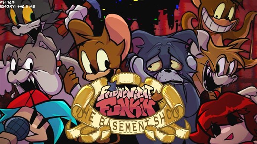 【FNF 地窖秀】飞溅splatter（光流补帧）