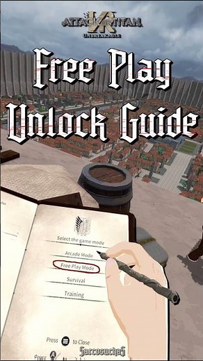 Attack on Titan VR Unbreakable - Free Play Mode Unlock Guide