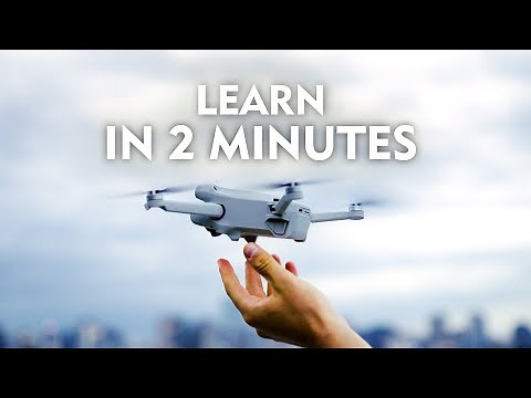 DJI MINI 3 PRO - HOW TO HAND LAUNCH AND LAND THE DRONE. LEARN IN 2 MINUTES