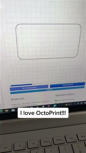 I love OctoPrint! #3dprinting #maker #raspberry