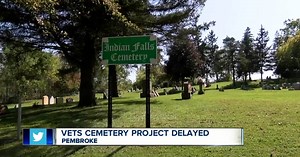 Veterans cemetery project faces more delays