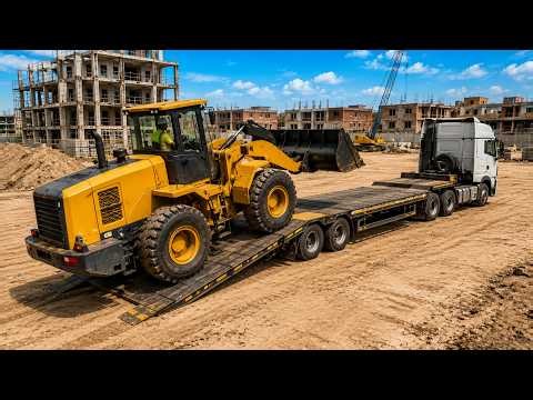 🚛 Transporting a Giant Wheel Loader! | Heavy Equipment Simulator Gameplay