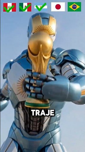 ¿Como serian las armaduras de IRON MAN en otros paises? #shorts