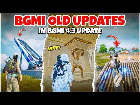 BGMI NEW 4.3 UPDATE IS CRAZY😍NEW FEATURES, CHANGES & NEW TIPS/TRICKS | BGMI UPDATE