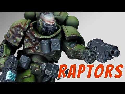 How To Paint Raptor Space Marines