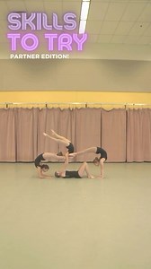 15K views · 112 reactions | Here’s a Skill to Try! Partner Edition! 4-Person Connected Handstand ‍♀️‍♀️ Click SAVE & take this to the studio with you, along with the AcroDance Resource Center where you'll find more partners inspiration, drills, and skills! ➡️ https://www.acrobaticarts.com/curriculum/curriculum-resource-center-app/purchase | Acrobatic Arts | Facebook