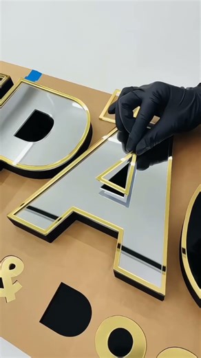 Premium acrylic led sign borad#ledsignage #signboard /how to make acrylic sign borad