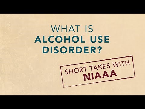 Short Takes with #NIAAA: What is Alcohol Use Disorder (AUD)?