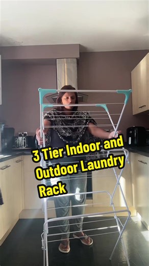 3 Tier Indoor and Outdoor Laundry Rack Review