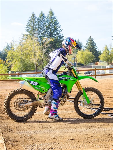 2025 KAWASAKI KX250 TEST VIDEO WITH CARSON BROWN
