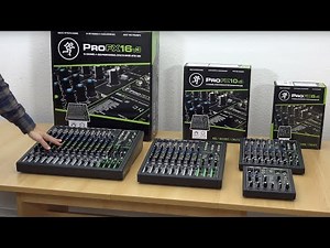 Mackie ProFX Mixer Series
