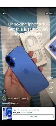 Just got my hands on the iPhone 16 🔥...#apple #iphone16 #iphone16 #iphone16 #i._.phone16