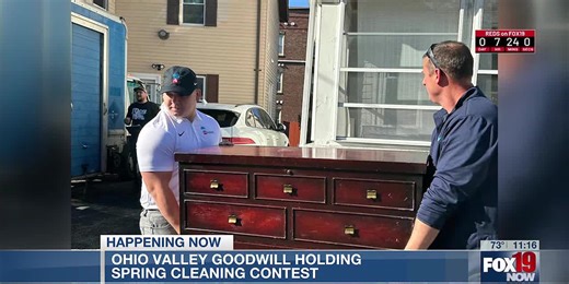 Ohio Valley Goodwill holding spring cleaning contest