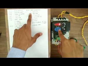 Allen Bradley Powerflex 4M VFD Programming and Control wiring