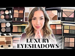 The BEST LUXURY EYESHADOW formulas (and the palettes you need!)