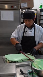 6.7K views · 1.5K reactions | Pastry Chef Ray making the Pistachio Opera Cake in store only until November 30th ‍ What should our December sweet treat of the month be?  #operacake #cake #cakedecoration #pastrychef #chef #patisserie #cakeideas #pistschio #penritheats #sydneyeats #westernsydney #baker #cakedecorating #spongecake | Poles Patisserie | Facebook