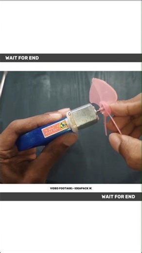 Spray Bottle & DC Motor Science Experiment 😲 | New Science Experiment | #shorts