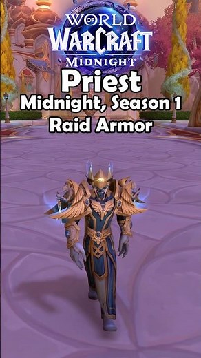Priest Midnight Normal Tier Set | Season 1 Raid Armor Preview in WoW 12.0