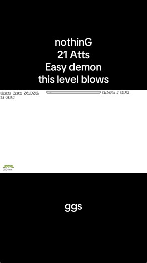 wow #geometrydash #easydemon #platformer #gdisnotarythmgame #gd