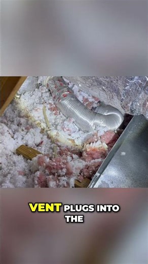 Attic Vent Line Easy Bath Fan Repair from Below!