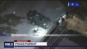 721K views · 1.7K shares | From a slow-speed following to this crazy ending. Here's a look back at Thursday night's pursuit in Pomona. https://bit.ly/2DsnU4K | FOX 11 Los Angeles | Facebook