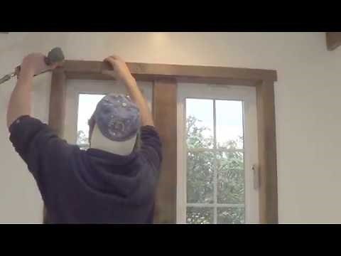 How To Trim out a Window the Old School Way