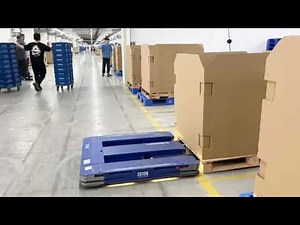 AMR Robots in Automotive Parts Manufacturing