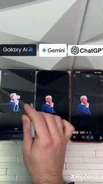 Samsung ai vs Gemini vs chatgpt ||