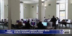Lucas County library assisting with public housing applications