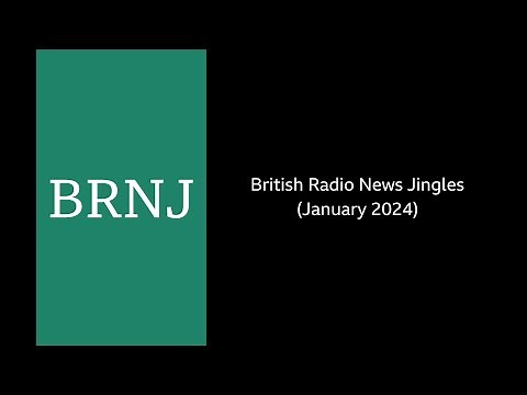 British Radio News Jingles (January 2024)