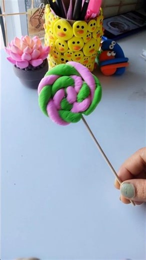 🍭 I Made a FAKE Lollipop to Prank My School Friends 😂 | Super Clay Tutorial
