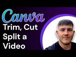 How to Trim, Split or Cut Video in Canva for Beginners (2025 Guide)