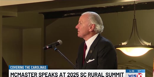 Gov. McMaster speaks at 2025 SC Rural Summit