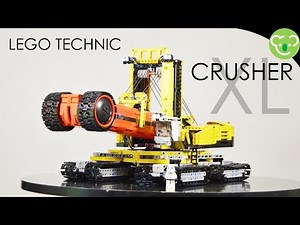The Crusher XL - MOC LEGO technic with SBrick inspired by City Set 60188