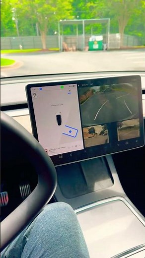 Tesla Model Y Auto Park Feature