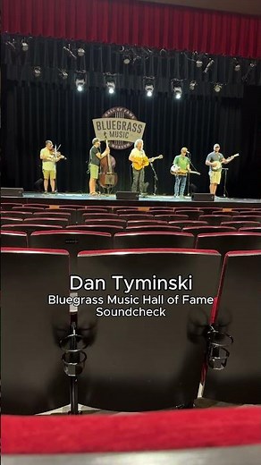 Dan Tyminski - Bluegrass Music Hall of Fame Soundcheck