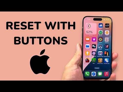 How To Reset iPhone With Buttons?