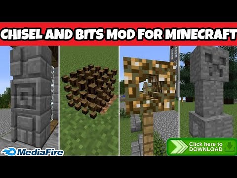 Chisel and bits mod for Minecraft | Bits mod for Minecraft | Chisel and bits in Minecraft|Roargaming