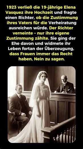 Sie verließ ihre eigene Hochzeit – und veränderte ihr Leben für immer#Geschichte, #Frauenrechte,