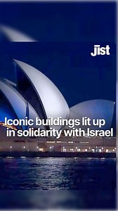 4.1K views · 66 reactions | Several iconic buildings across the world including Eiffel Tower were lit up in solidarity with Israel. Many people at several locations supported different groups. #israel #solidarity #global #peace | Jist | Facebook