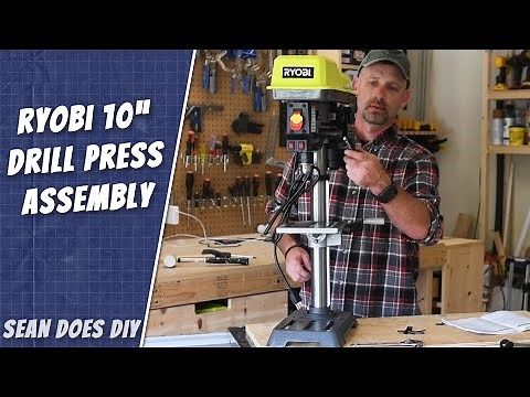 Ryobi DP103L 10" Drill Press Assembly and Test