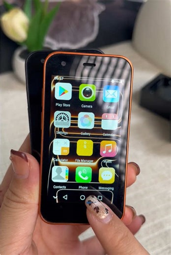 Mini phone for the kids!!#TikTokShopHolidayHaul #mini #miniphone #android #androidhacks