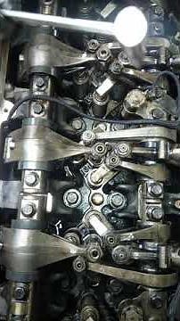 Cummins isx overhead valve adjustment pt 1