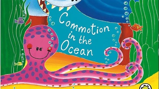 【英语】《喧闹的海洋 Commotion In The Ocean》儿童英语绘本故事