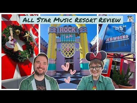 Disney’s All-Star Music Resort & Room Review 🎶🎸 | Full Tour & Room Walkthrough
