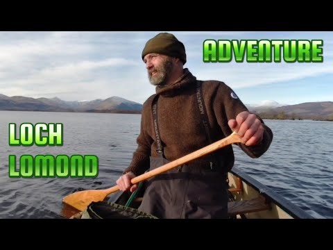 4 Days Wild Canoe Camping On Loch Lomond / Island Camp / Wallabies / Pike Fishing & Winter Storms.