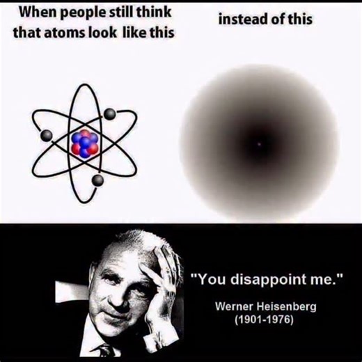 Science Of The Universe on Instagram: "Atoms are the fundamental building blocks of all matter in the universe. From the air you breathe to the device you are holding, everything is composed of these incredibly small particles. An atom consists of two main regions: a dense central core and a vast surrounding space. The Nucleus: Located at the center, it contains protons (positive charge) and neutrons (no charge). It holds more than 99.9% of the atom's mass. The Electron Cloud: A much larger regi