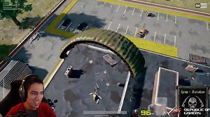 【爱煮饭】绝地求生 “外挂小哥”Grimmmz 双排9杀吃鸡 教你身法+意识+枪法 全记录视频 （07/18/2017）